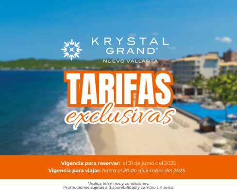 Tarifas exclusivas en Krystal